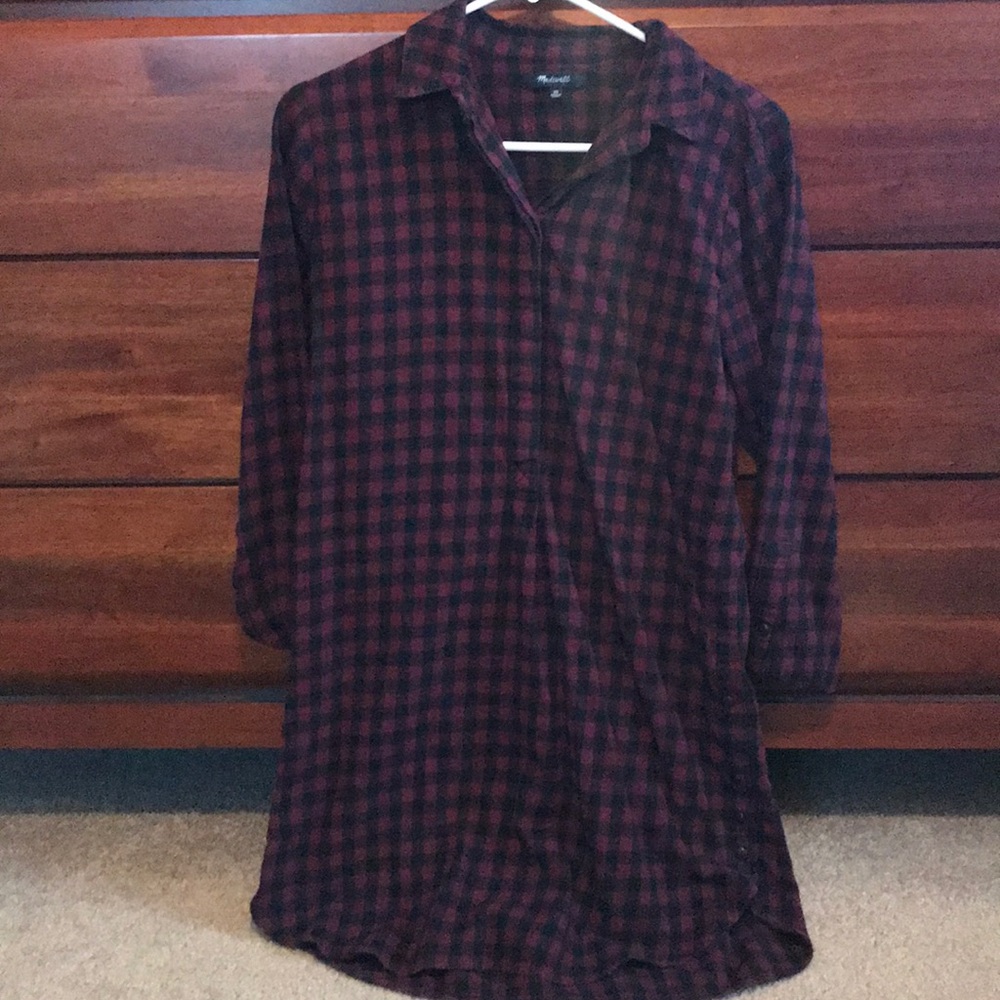 Madewell Flannel Tunic